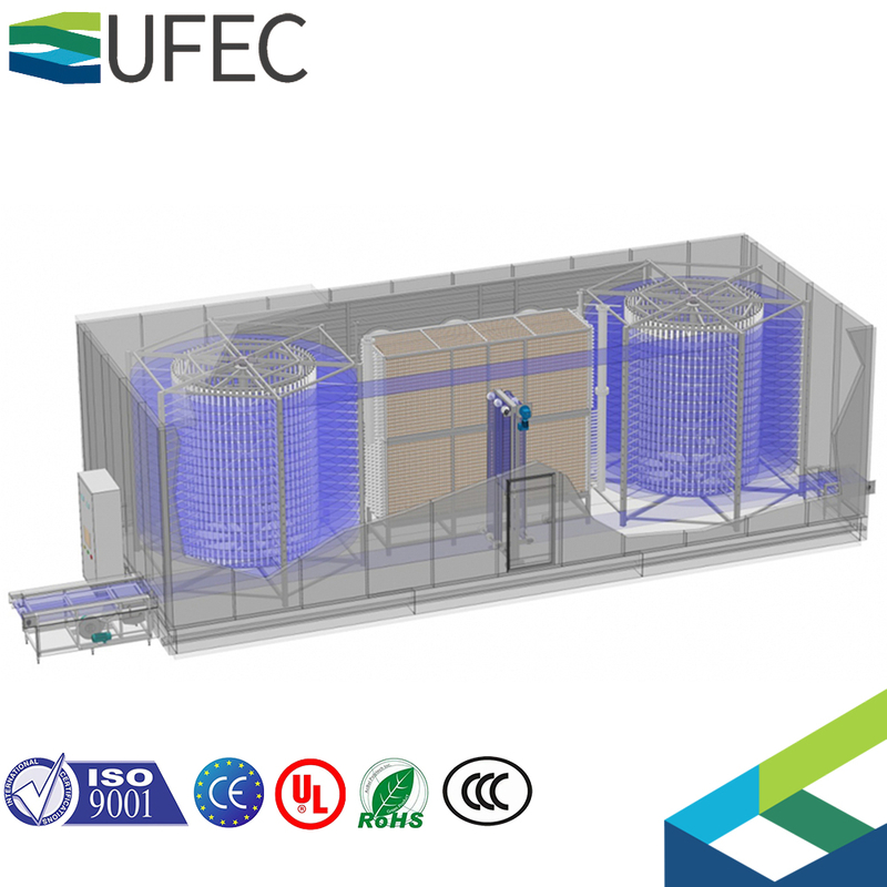 CE certificado de alta qualidade peixe e carne dupla espiral máquina de congelamento rápido espiral freezer preço