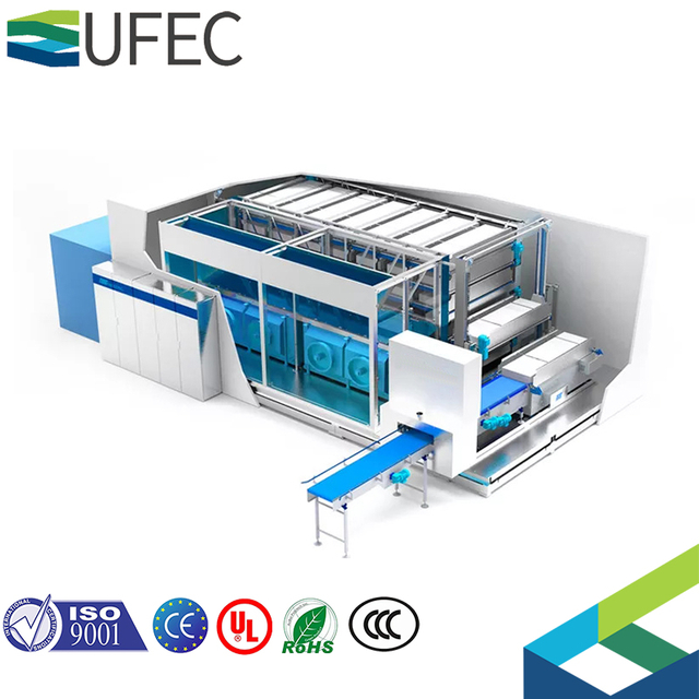 Fabricante industrial UFEC, processamento de frutas e vegetais congelados, túneis de congelamento iqf, máquinas de congelamento rápido