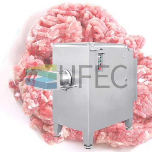 Moedor de carne e osso industrial grande automático de aço inoxidável de fácil operação